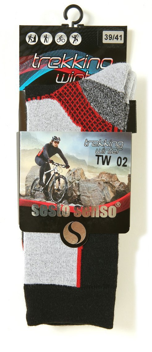 Trekking-Socken aus Wolle